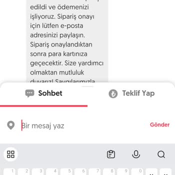 Letgo'da Şüpheli Mesaj Ve Güvenlik Endişesi