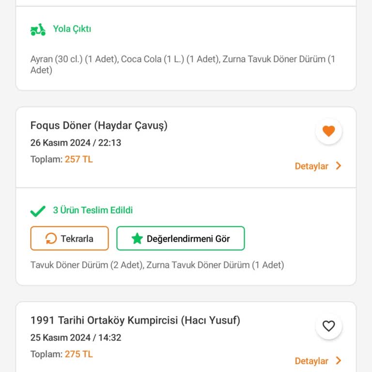Foqus Döner Yanlış Sipariş Ve Kötü Müşteri Hizmeti!