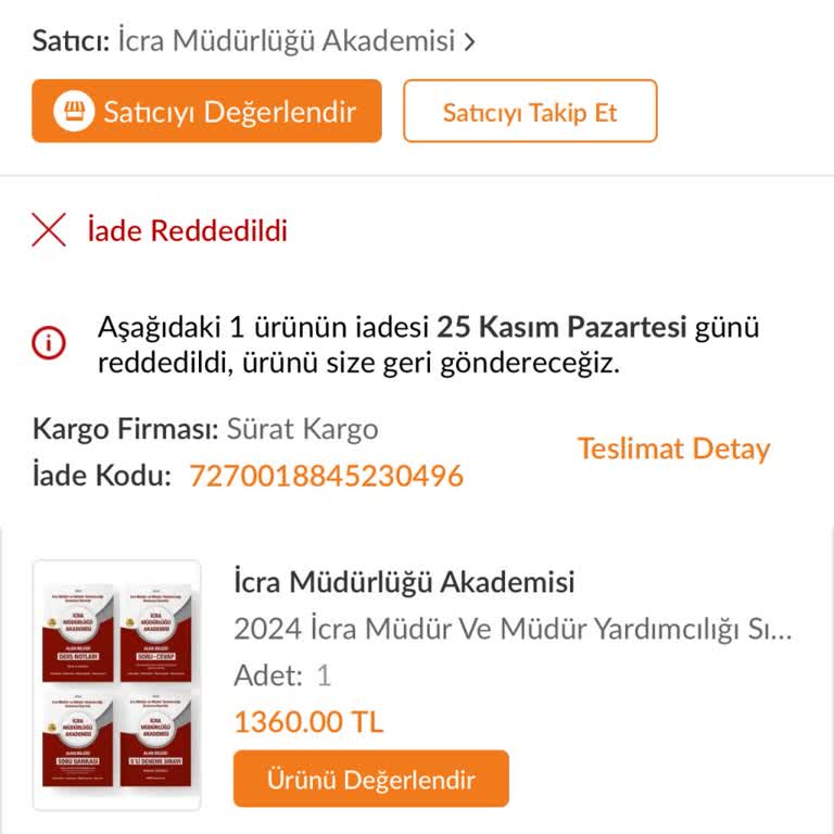 Kitap İadesinde Yaşanan Sorunlar