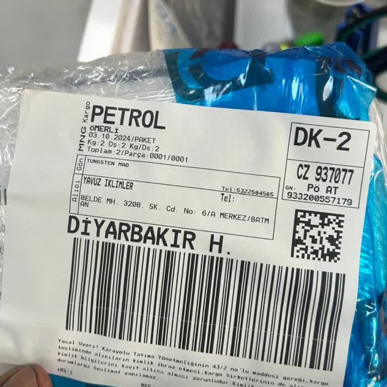 Kargo Teslim Edilmeden Çöpe Atıldı