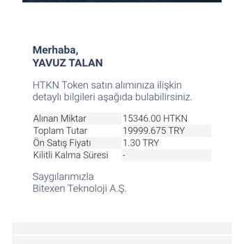 Bitexen'de Token Kaldırma Mağduriyeti