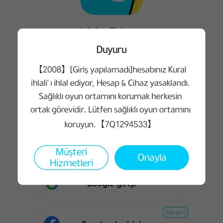 Haksız Cihaz Banı Ve Hesap Erişimi Sorunu