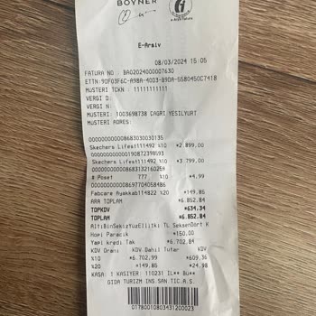 Kalitesiz Ürün Ve İlgisiz Müşteri Hizmetleri