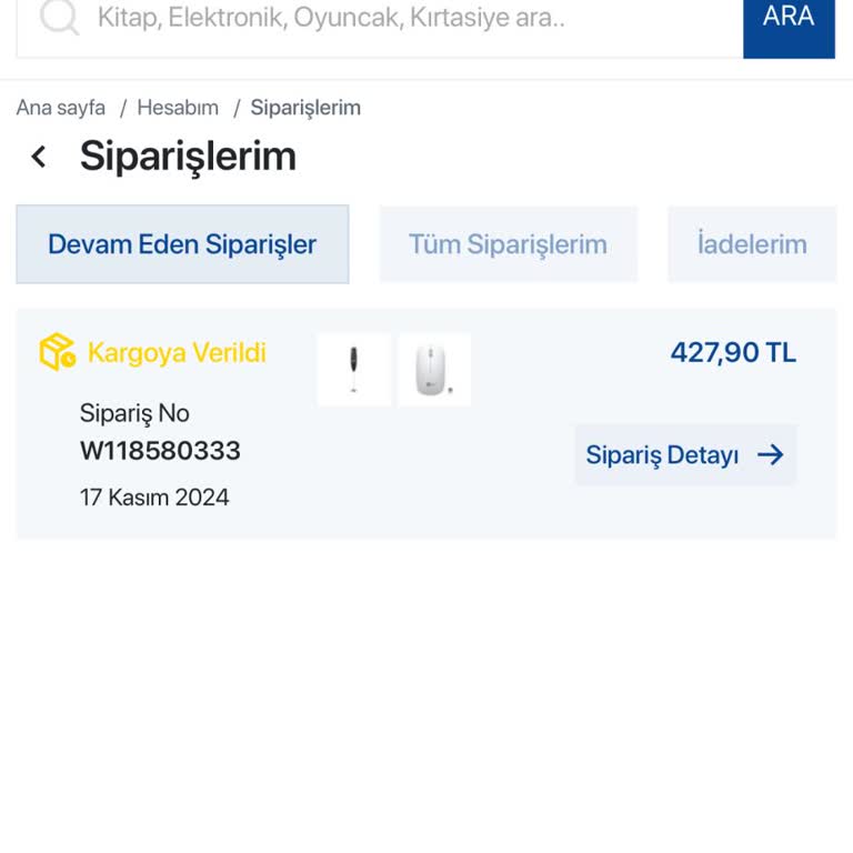 D&R'dan Sipariş Verdim, Kargom Hâlâ Teslim Edilmedi!