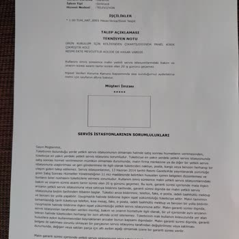 Kırık Çıkan TV İçin İade Sorunu Ve Müşteri Hizmetleri Sorumsuzluğu