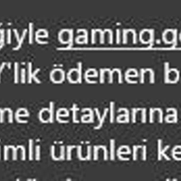 Ödeme Sonrası Beklenen Geri Ödeme Bilgilendirmesi Eksikliği