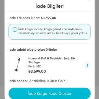 A101 Ekstra'da İade Sorunu: Kullanılmamış Ürün İçin Onay Süreci