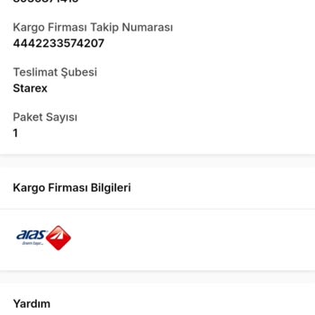 Aras Kargo'nun Güvenilirliği Sorgulanıyor: Kaybolan Değerli Paket