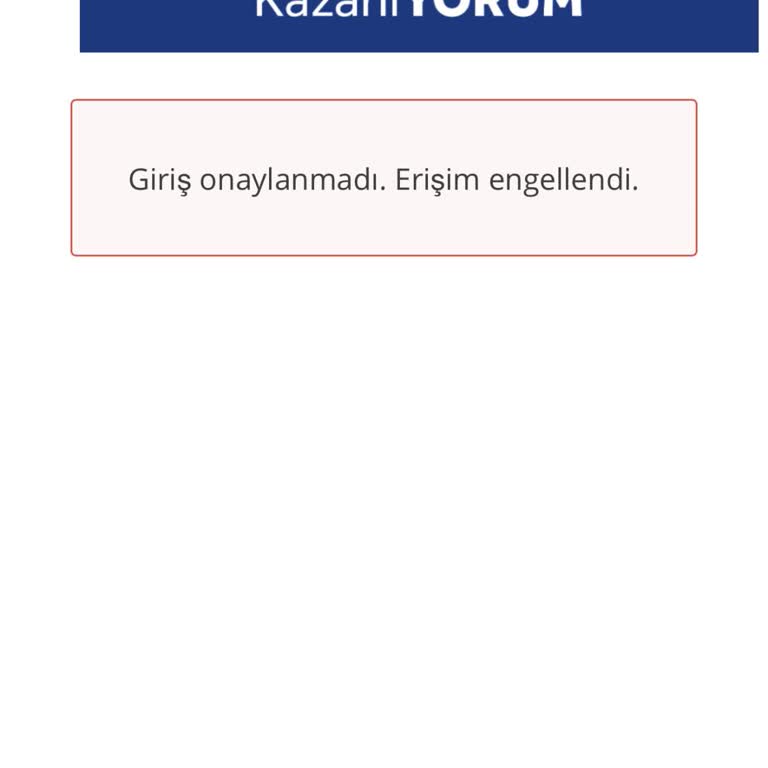 LCW Kazanıyorum Uygulamasında Anket Erişim Sorunu
