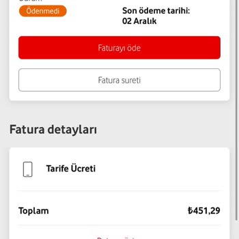 Vodafone'un Yüksek Hat Açtırma Ve Geç Ödeme Ücretleri