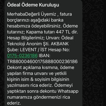 Ödeal'da Bitmeyen Hesap Kapatma Süreci