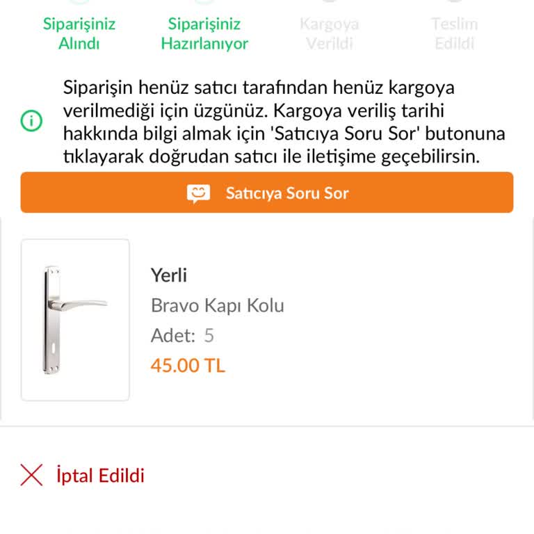 Trendyol'da Teslimat Ve İletişim Sorunları
