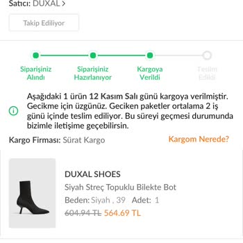 Kayıp Kargo Ve İletişimsizlik Sorunu
