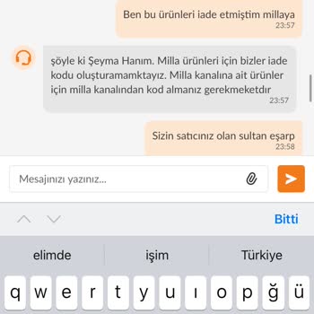 Yanlış Ürün İadesi Ve Yetersiz Müşteri Hizmetleri