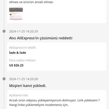 Aliexpress Arızalı Ürün İadesinde Zorla Tahsilat Sorunu