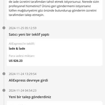 Aliexpress Arızalı Ürün İadesinde Zorla Tahsilat Sorunu