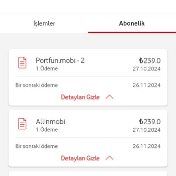 Portfun.mobi Beklenmedik Üyelik Ücretleri: Acil İptal Talebi
