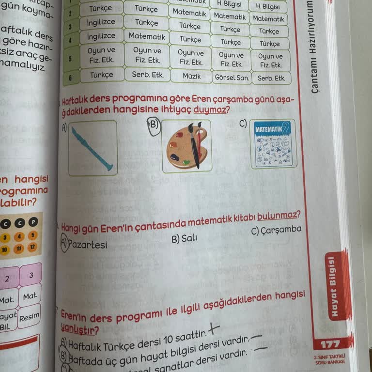 Hatalı Test Kitabı Ve Yanıltıcı Cevap Anahtarı