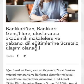 Ücretsiz Eğitim Bildirimi Ücretli Çıktı: Ziraat Bankası'ndan Beklenmedik Ücret Şoku