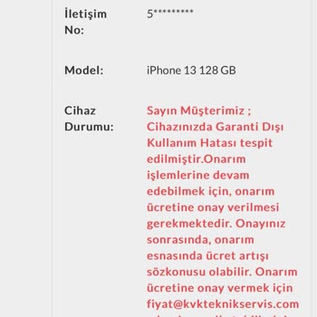 Apple İphone 13 Mikrofon Sorunu Ve Hatalı Hasar Tespiti