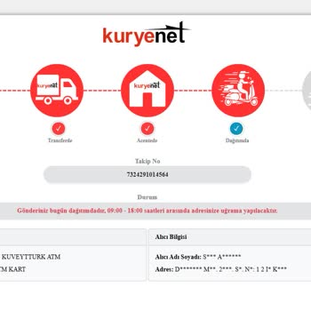 Kuryenet Hatay Antakya'da Teslimat Sorunu Ve Yanıltıcı Bilgilendirme