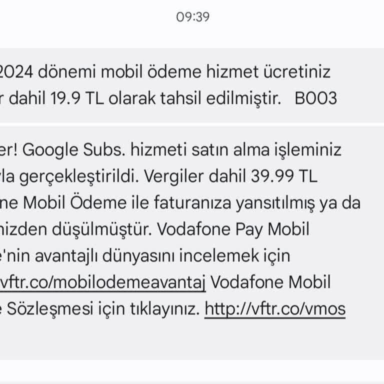 Vodafone'un Sürekli Kesintileri Ve Yanıltıcı İşlemleri