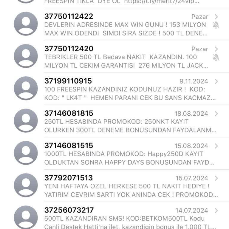 Vodafone Güvenlik Problemi Ve İstenmeyen Mesajlar