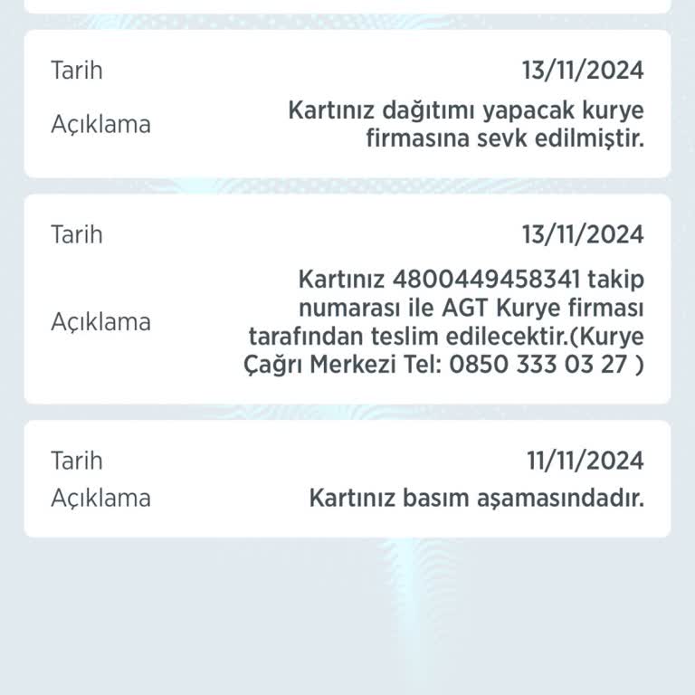 Ziraat Bankası Kart Teslimat Sorunu