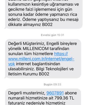 Yüksek Fatura Ve Ulaşılmaz Müşteri Hizmetleri Sorunu