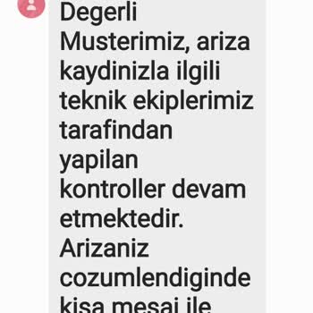Sürekli Gelen Arıza Mesajlarıyla Başım Dertte