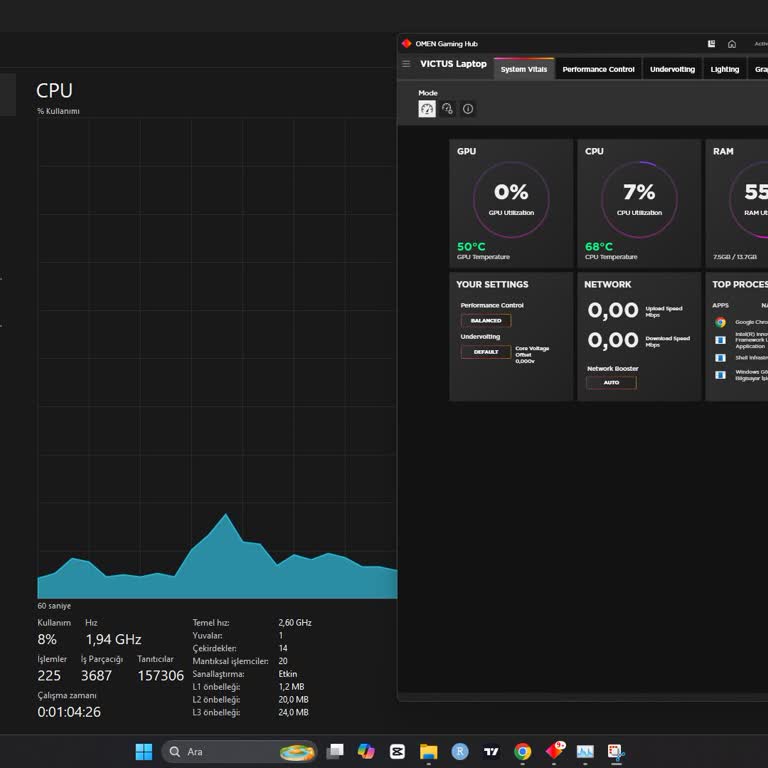 HP Victus Şarj Ve Fan Sorunları Can Sıkıyor