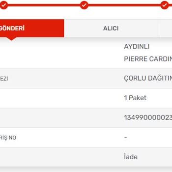 Kayıp Kargo Ve Teslimat Fiyaskosu