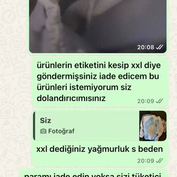 Yanlış Beden Gönderimi Ve Müşteri Hizmetleri Sorunu
