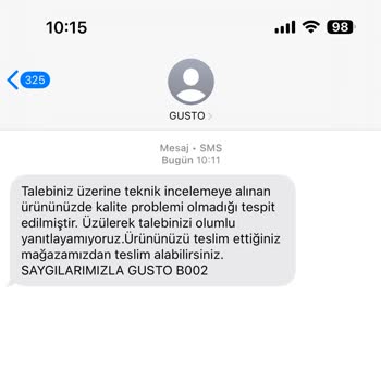 Gusto Kazak Yıkama Talimatına Rağmen Küçüldü