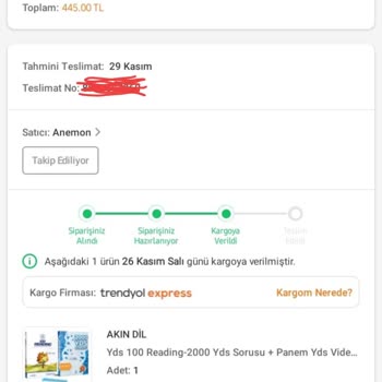 Trendyol'da Anemon Satıcısının Fahiş Fiyat Artışı