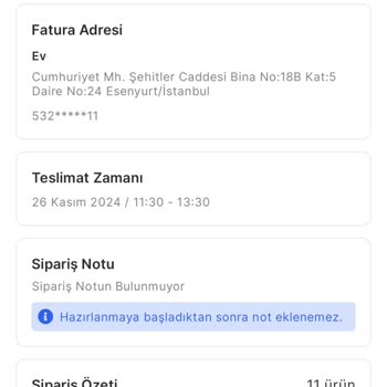Eksik Ürünler Ve İlgisiz Müşteri Hizmetleri