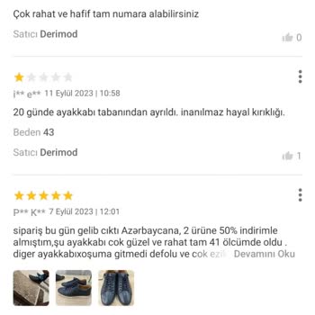 Lacivert Ayakkabının Kalite Sorunu Ve Müşteri Memnuniyetsizliği