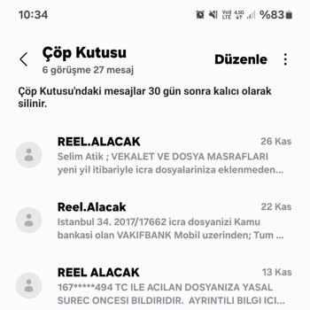 Reel Alacak Firması Tarafından Sürekli Rahatsız Edilme