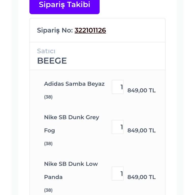 Yanlış Beden Ve Defolu Ürün Sorunu