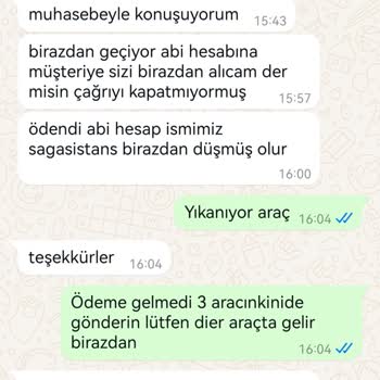 Ödeme Beklentisi Ve İletişim Sorunu
