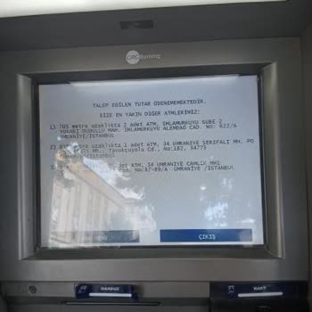 ATM'ler Sürekli Boş: Çözüm Bekleyen Bir Sorun