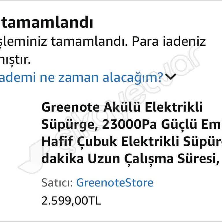 Amazon'dan Alınan Ürünün İade Sürecinde Mağduriyet