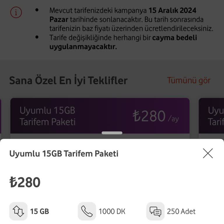 Fatura Yanıltmacası: Paket Fiyatı Artışı