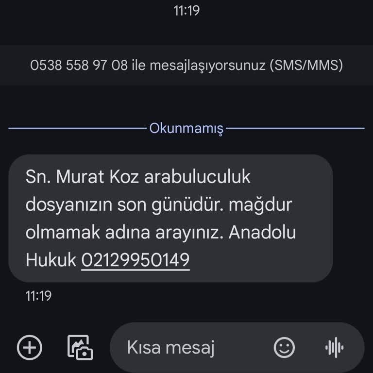Yanıltıcı Mesajlar Ve Rahatsız Edici İletişimler
