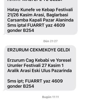 İzinsiz SMS'lere Karşı Güvenlik Endişesi