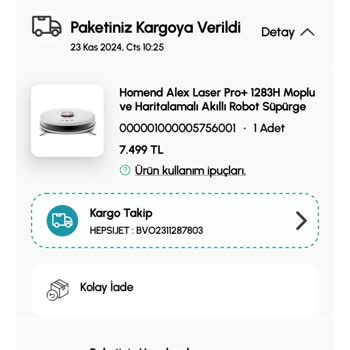 Kargo Teslimat Sorunu Ve İade Hatası