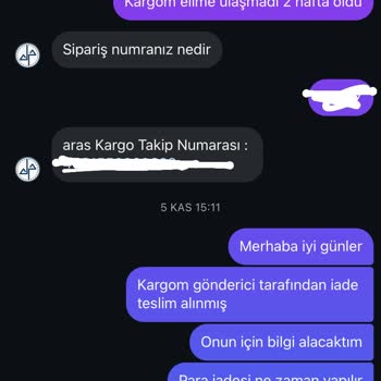 Kargo İade Sürecinde Yaşanan Aksaklıklar