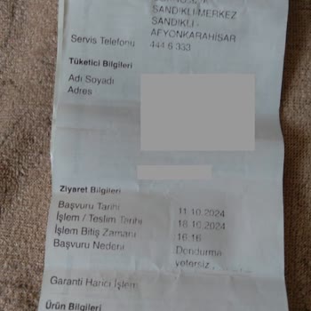 Bosch Buzdolabı Servis Hatası Ve Yüksek Ücret Talebi