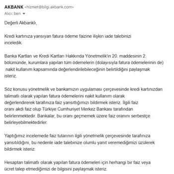 Akbank'ın Gizli Ücret Kesintileri