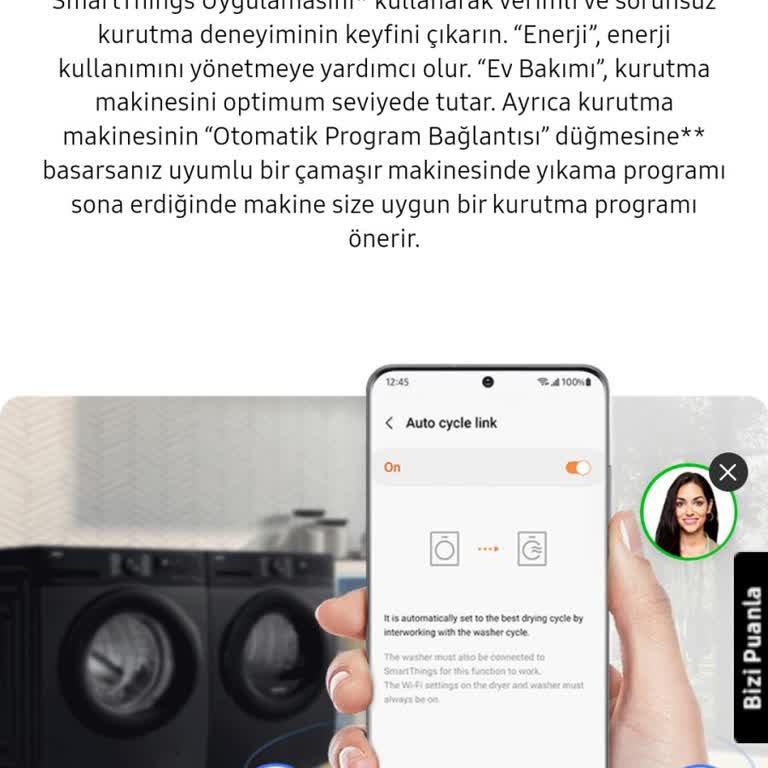 Samsung Kurutma Makinesi Wi-Fi Desteği Hayal Kırıklığı